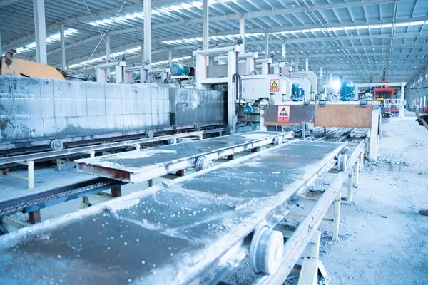 Ligne de Production de Blocs en Béton avec Isolant PSE Intégré à Aksu, Xinjiang, Chine