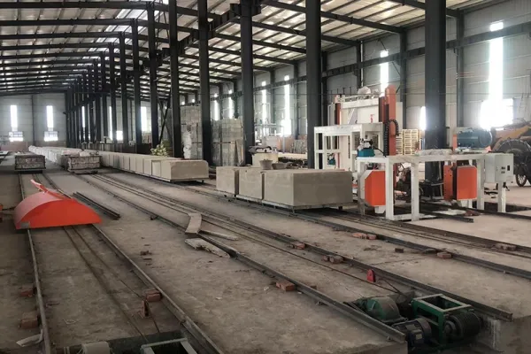 Optimisation de la Ligne de Production de Blocs en Béton Cellulaire à Sichuan, Chine