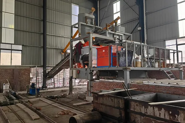 Optimisation de la Ligne de Production de Blocs en Béton Cellulaire à Sichuan, Chine