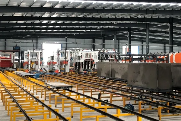 Ligne de Production de Blocs BCNA à Changchun, Chine