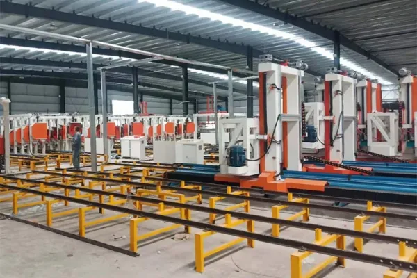 Ligne de Production de Blocs BCNA à Changchun, Chine