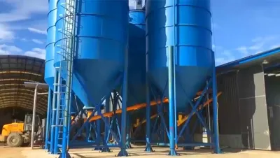 Ligne Production de Blocks en Béton avec Billes de PSE Intégré