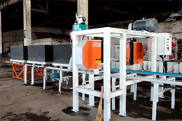 Ligne de production de blocs BCNA à Jaiyl, Kirghizistan