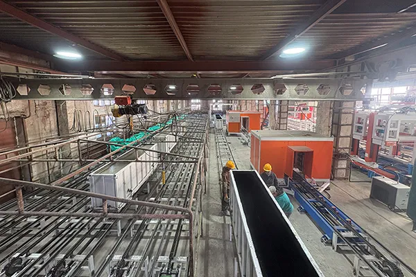 Ligne de production de blocs et panneaux muraux en béton léger BCL en Mongolie.
