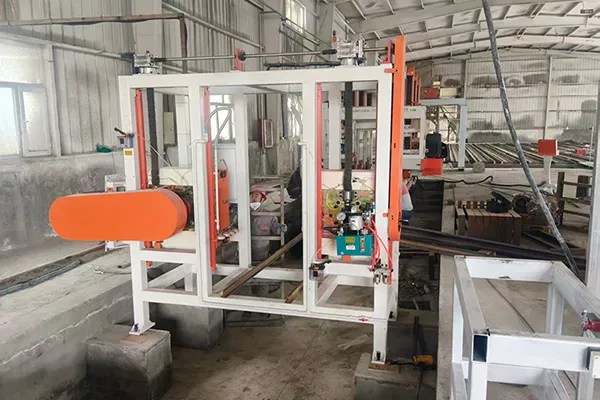 Optimisation de la ligne de production de blocs auto-isolants à Kashgar, Xinjiang, Chine.