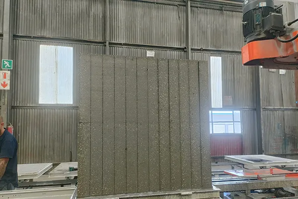 Ligne de production de blocs en béton mousse EPS à Johannesburg, Afrique du Sud