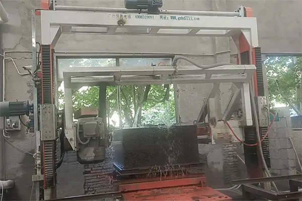 Optimisation du système de découpe de blocs en céramsite à Shaoxing, Zhejiang, Chine