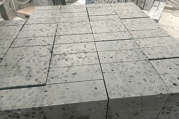 Optimisation du système de découpe de blocs en céramsite à Shaoxing, Zhejiang, Chine