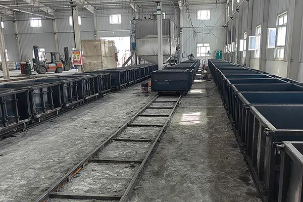 Ligne de production de blocs en béton mousse EPS à Aksu, Xinjiang, Chine
