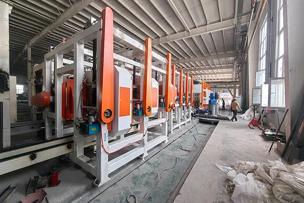 Rénovation de la ligne de production de blocs AAC de 6 mètres à Aksu, Xinjiang, Chine